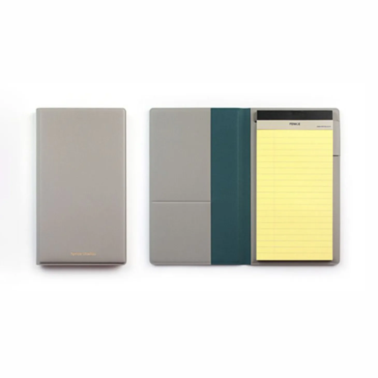 Two Tone Slim Notepad Organizer
