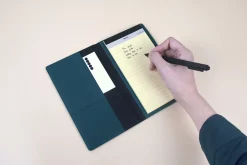 Two Tone Slim Notepad Organizer