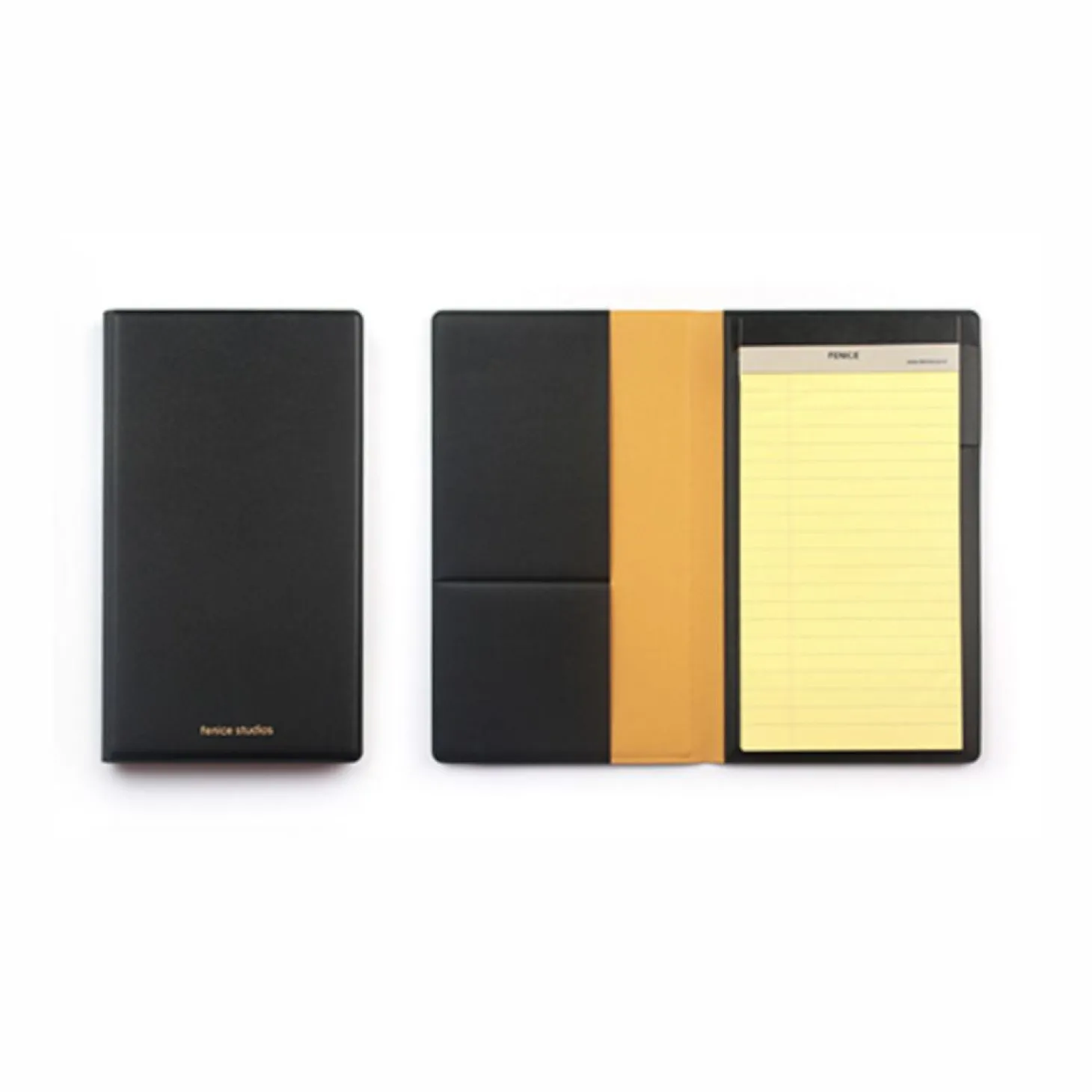 Two Tone Slim Notepad Organizer