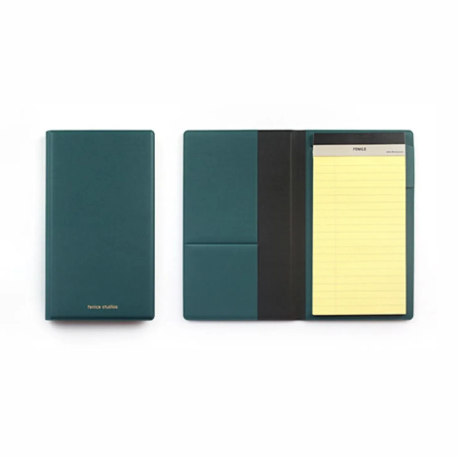Two Tone Slim Notepad Organizer