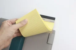 Two Tone Slim Notepad Organizer