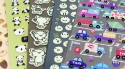Types of Vehicles Puffy Sticker
