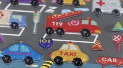 Types of Vehicles Puffy Sticker