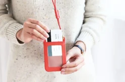 Un Jour De Chance Card Case & Neck Strap Set