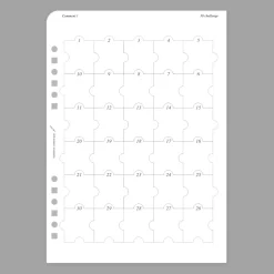 Up&Down Fountain Friendly 6 Ring A5 Note Refill