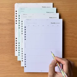 Up&Down Index 6 Ring A5 Planner Refill