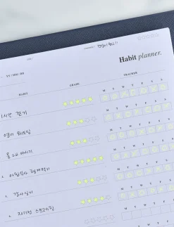 Up&Down Index 6 Ring A5 Planner Refill
