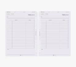 Up&Down Index 6 Ring A5 Planner Refill