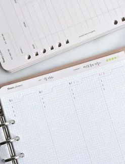 Up&Down Index 6 Ring A5 Planner Refill