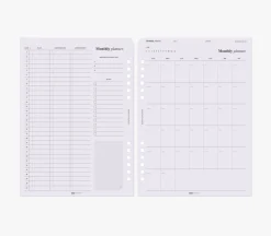 Up&Down Index 6 Ring A5 Planner Refill