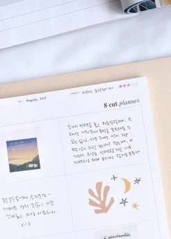Up&Down Index 6 Ring A5 Planner Refill
