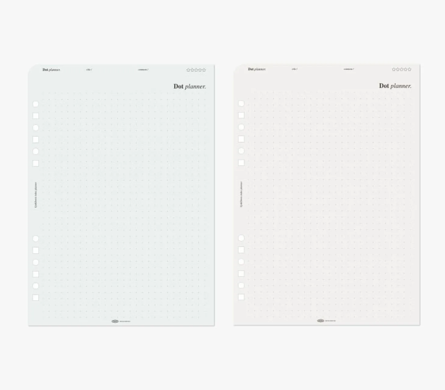Up&Down Index 6 Ring A5 Planner Refill