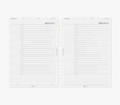 Up&Down Index 6 Ring A5 Planner Refill