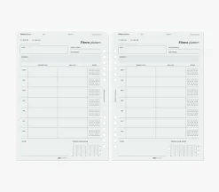 Up&Down Index 6 Ring A5 Planner Refill