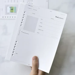 Up&Down Index 6 Ring A5 Planner Refill
