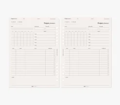 Up&Down Index 6 Ring A5 Planner Refill