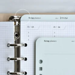 Up&Down Index 6 Ring A5 Planner Refill