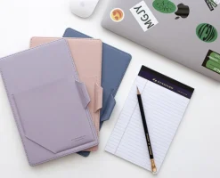 Vegan Leather A4 Notepad Holder