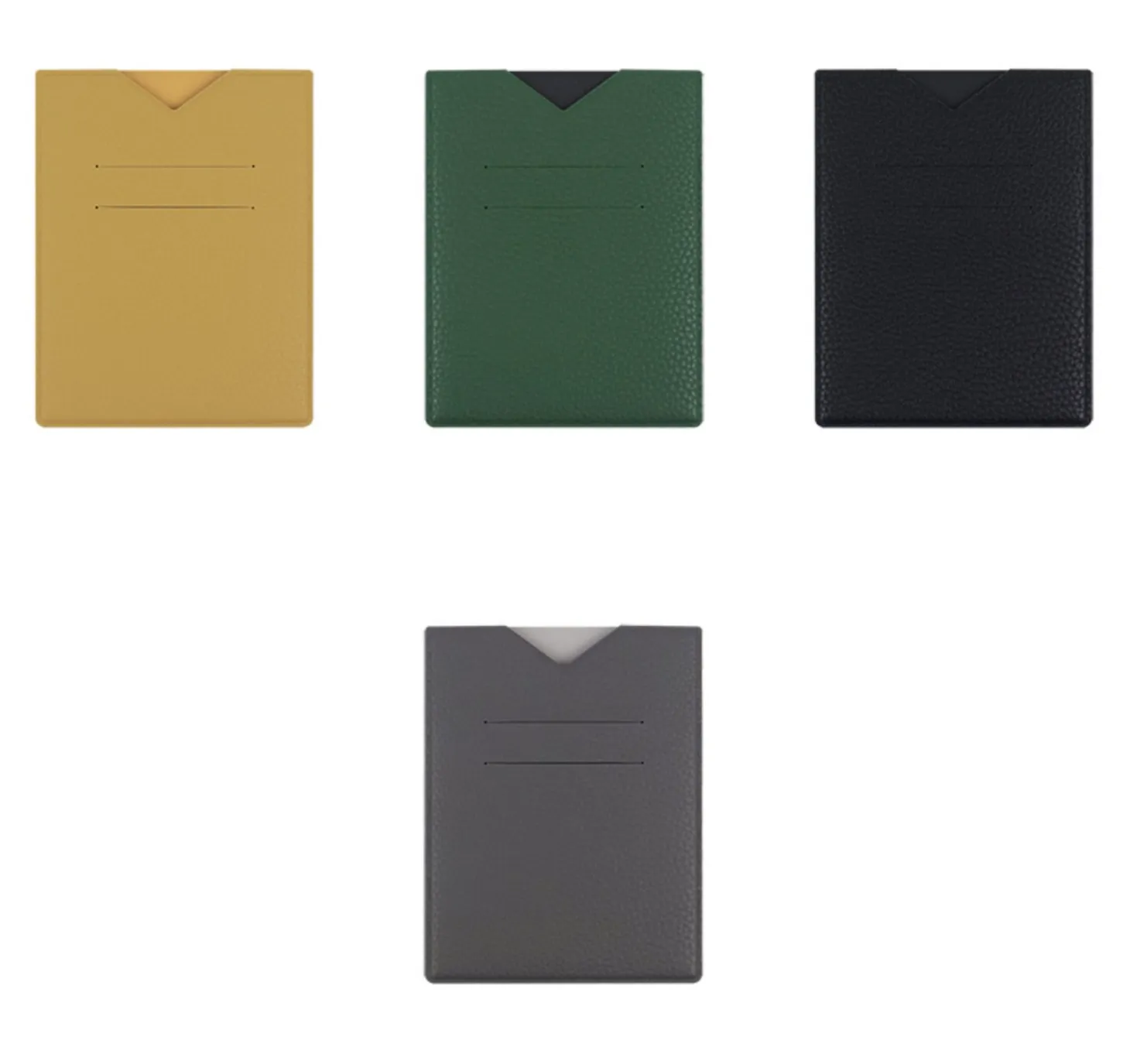 Vegan Leather Anti Skimming Passport Sleeve