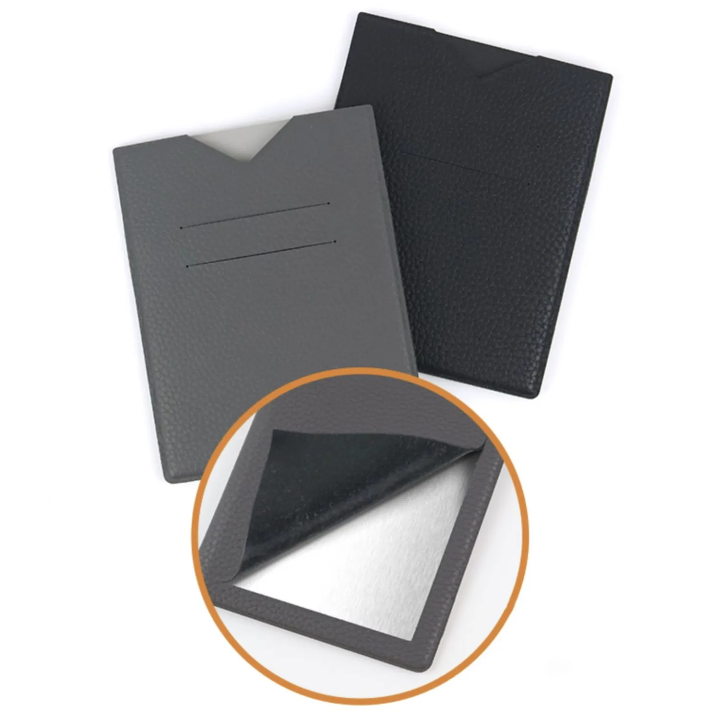 Vegan Leather Anti Skimming Passport Sleeve