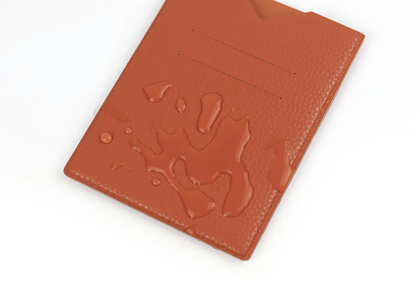 Vegan Leather Anti Skimming Passport Sleeve