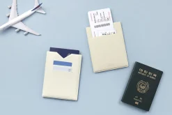 Vegan Leather Anti Skimming Passport Sleeve
