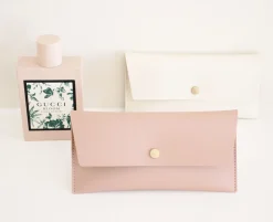 Vegan Leather Cash Envelope Pouch