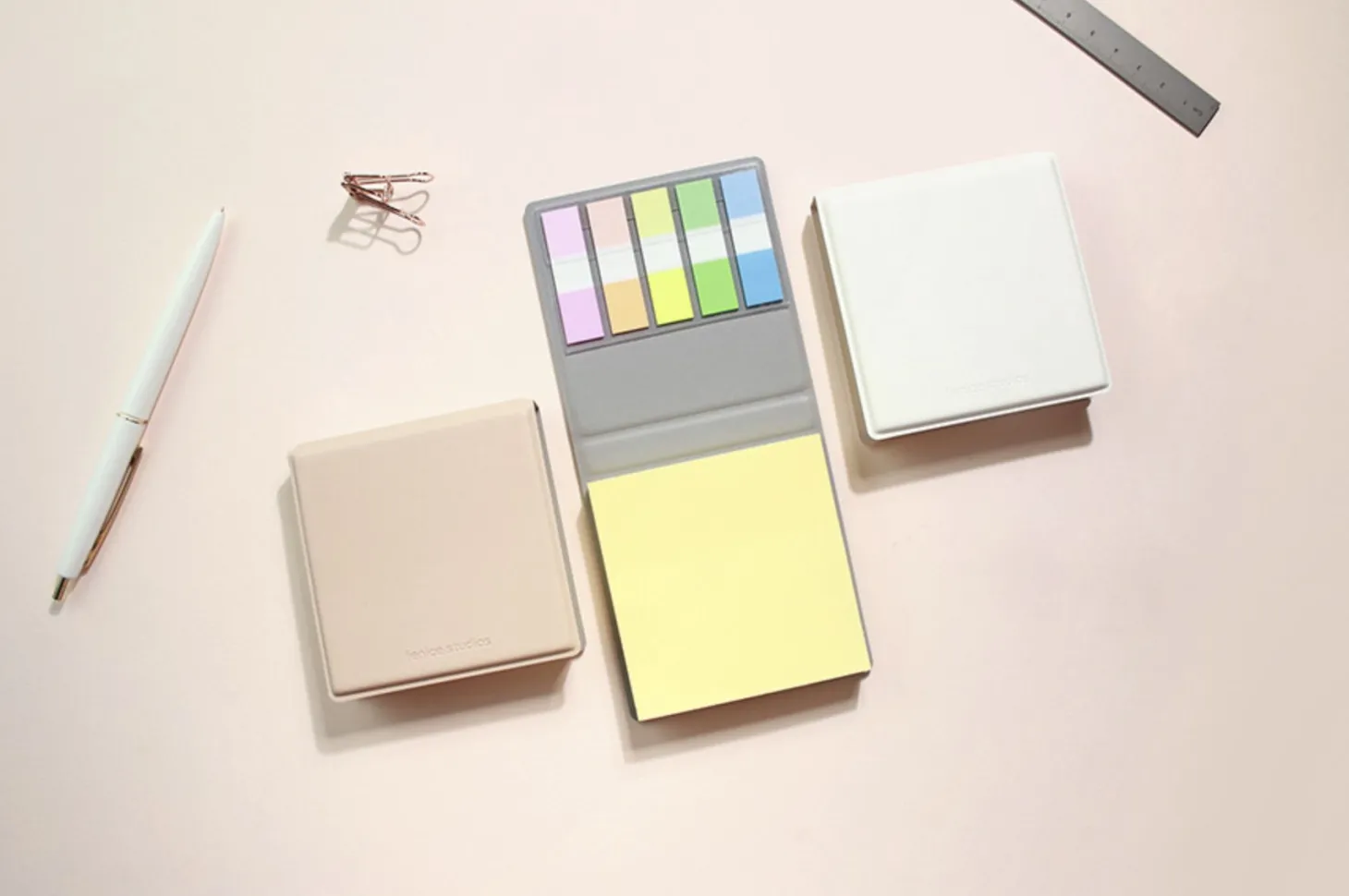 Vegan Leather Index Sticky Note