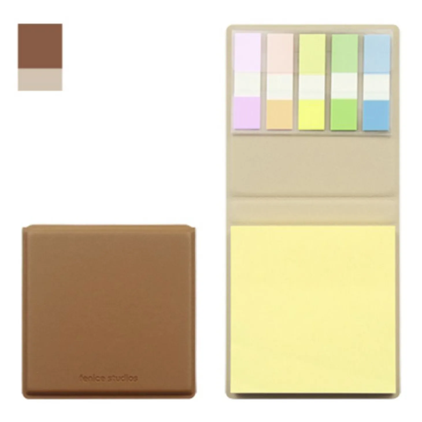 Vegan Leather Index Sticky Note