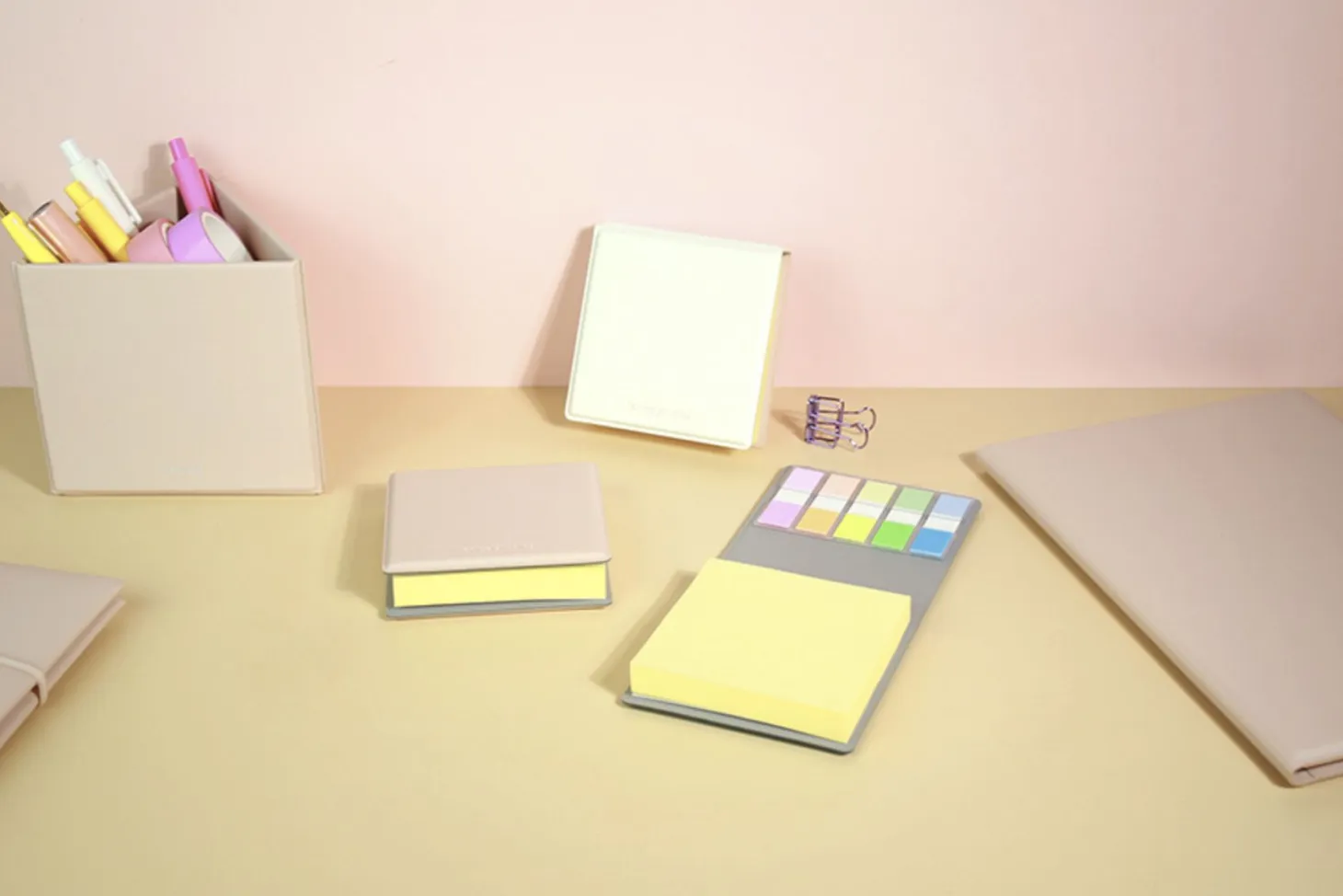 Vegan Leather Index Sticky Note