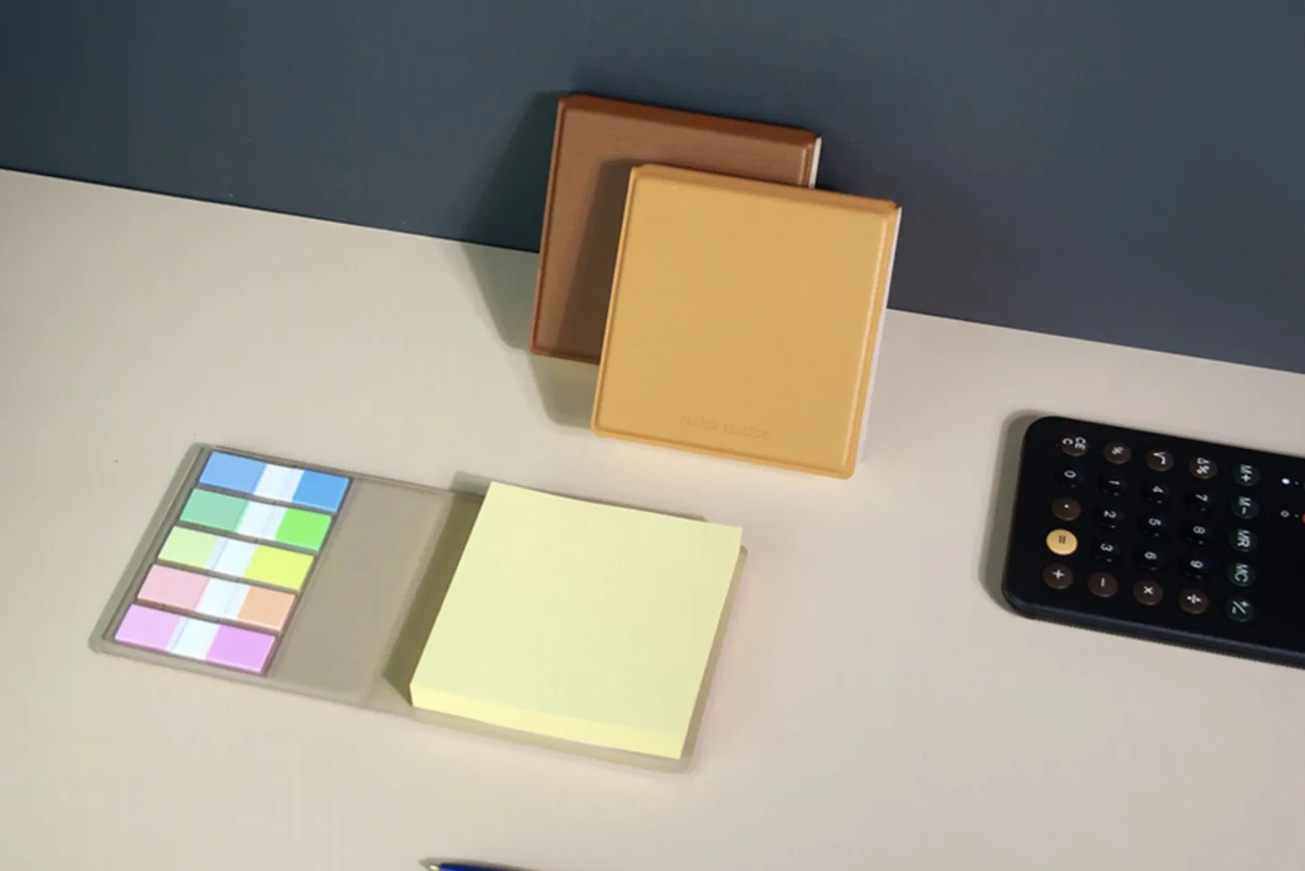 Vegan Leather Index Sticky Note