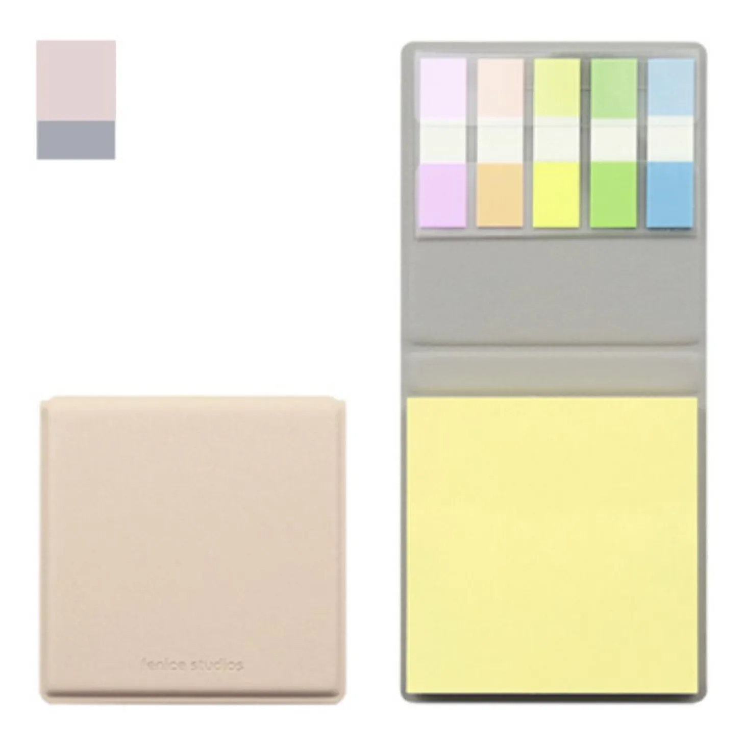 Vegan Leather Index Sticky Note