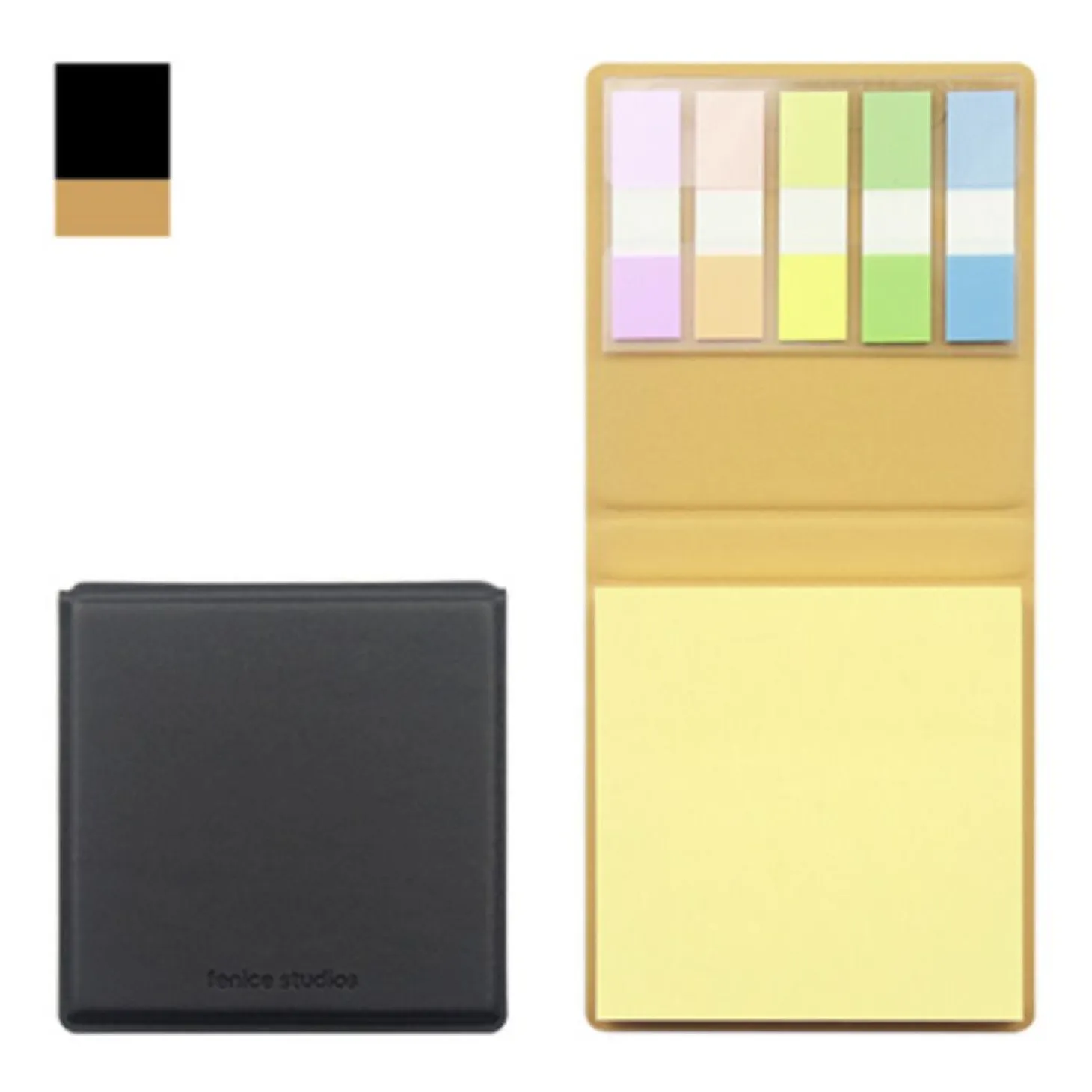 Vegan Leather Index Sticky Note