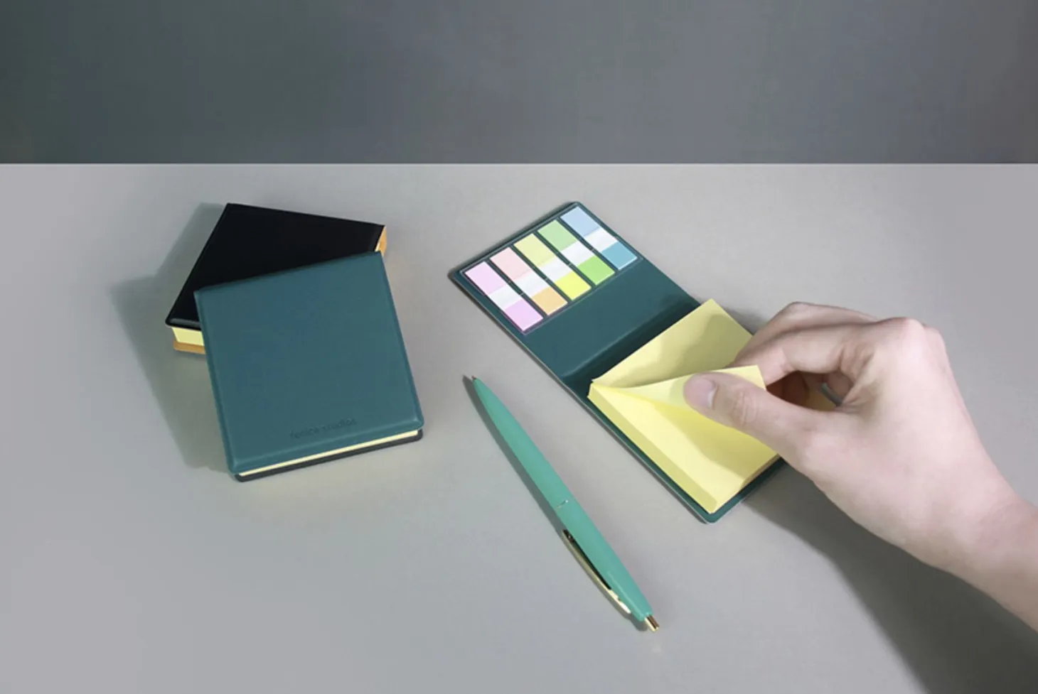 Vegan Leather Index Sticky Note