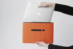 Vegan Leather 13 in. Laptop Clutch