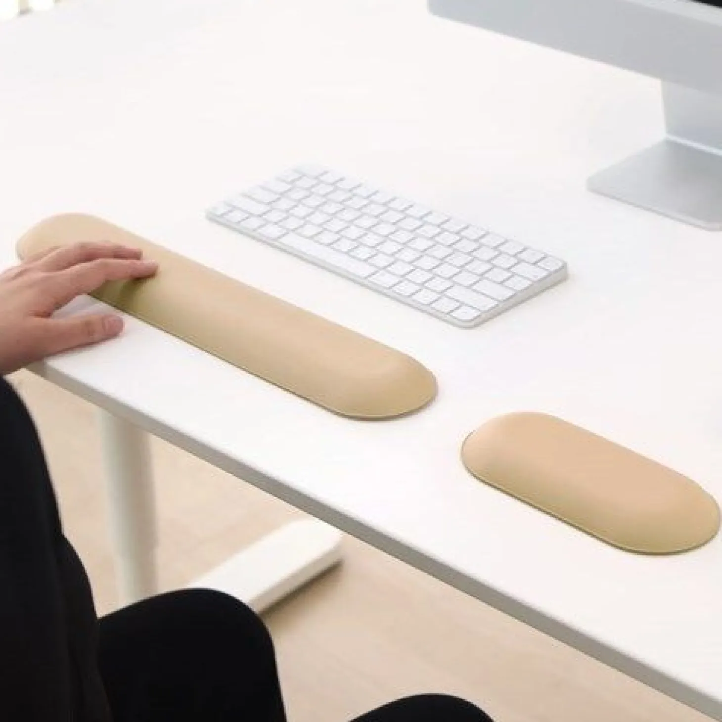 Vegan Leather Keyboard Wrist Rest