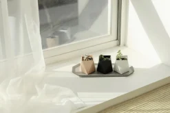 Vegan Leather Octagon Tray