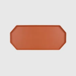 Vegan Leather Octagon Tray