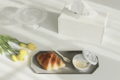 Vegan Leather Octagon Tray