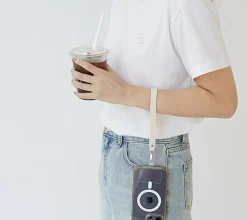 Vegan Leather Phone Strap