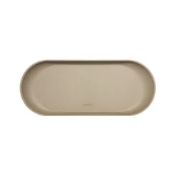 Vegan Leather Round Tray