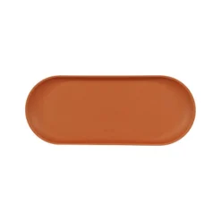 Vegan Leather Round Tray