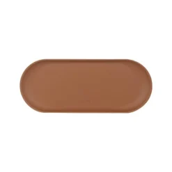 Vegan Leather Round Tray