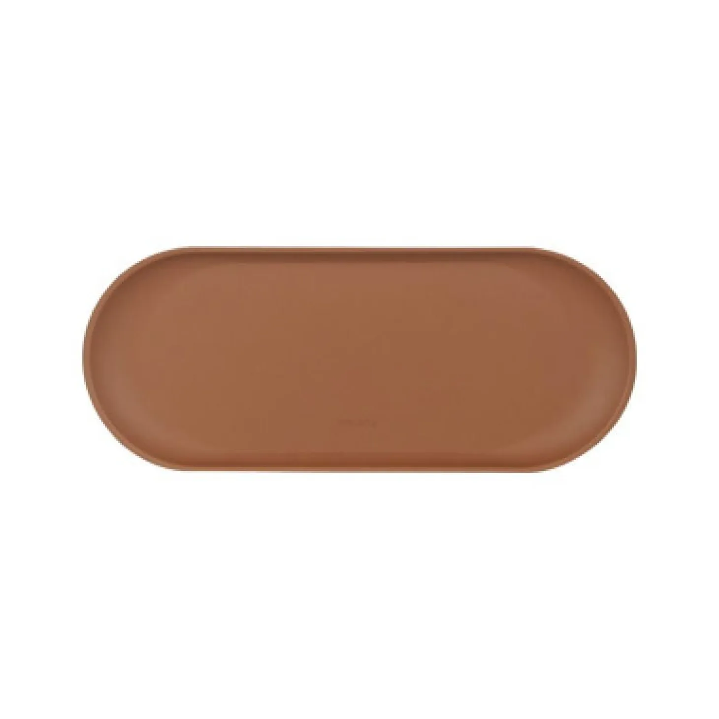 Vegan Leather Round Tray