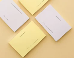 Vegan Leather Simple Semi Year Weekly Planner