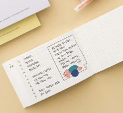 Vegan Leather Simple Semi Year Weekly Planner