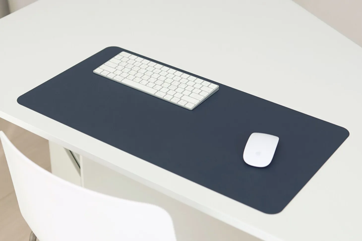 Vegan Leather Wide Desk Mat