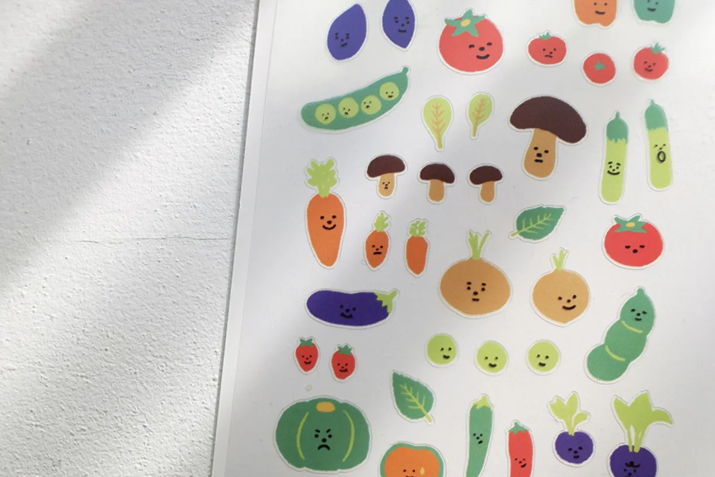 Veggie Emoji Deco Sticker