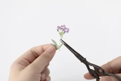 Verbena Pressed Flower Sticker