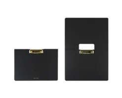 Vertical Folding Vegan Leather Clipboard